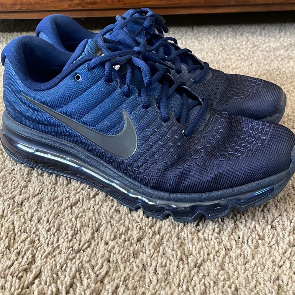 Air max 2017- All blue, mens 9.5, gently used